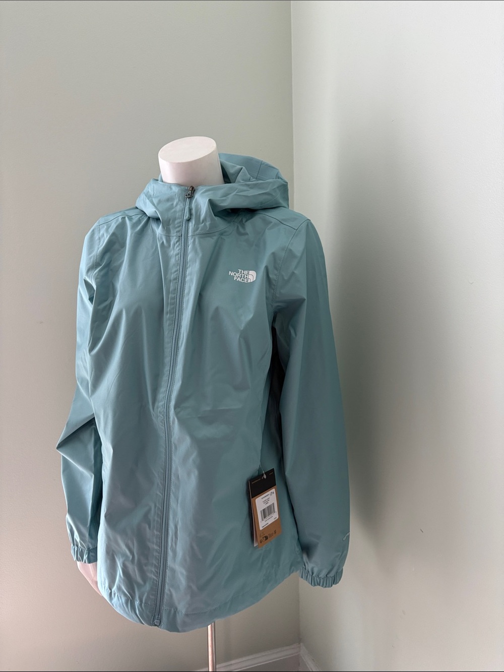 The North Face Quest Dryvent Waterproof Jacket Blue Eclipse Large NEW - Picture 10 of 12